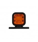 Lampa gabarit patrata LED  tip neon  portocalie si rosie  12V-24V  Cod: 202204