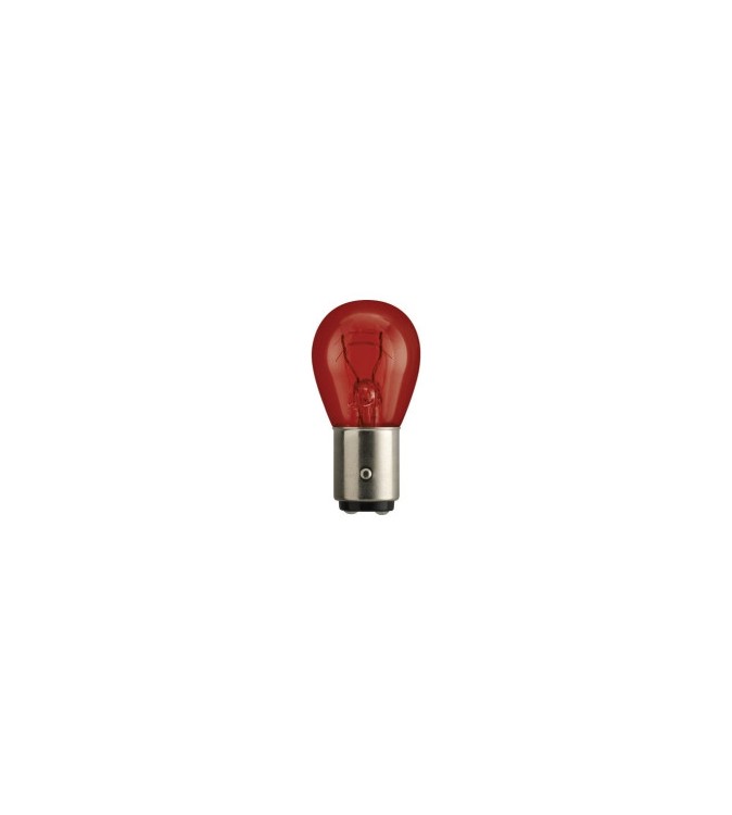 Set 10 becuri  doua faze  T.V. 24V  21-5W BAY15D  Culoare Rosu  ART