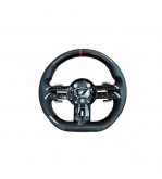Volan sport piele si carbon compatibil cu modelele Mercedes  2011-2021  Produs compatibil - nu este OEM Cod: OCH-03