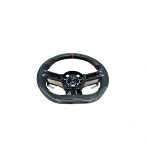 Volan sport piele si carbon compatibil cu modelele Mercedes  2011-2021  Produs compatibil - nu este OEM Cod: OCH-03