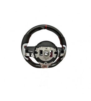 Volan sport piele si carbon compatibil cu modelele Mercedes  2011-2021  Produs compatibil - nu este OEM Cod: OCH-03