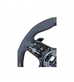Volan sport piele perforata  compatibil cu modelele Mercedes  2006-2010  Produs compatibil - nu este OEM Cod: OCH-13
