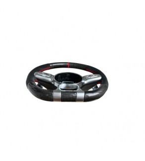 Volan sport piele si carbon  compatibil cu modelele Mercedes  2011-2021 Produs compatibil - nu este OEM Cod: OCH-08