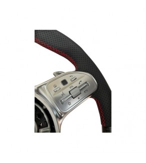 Volan sport piele si carbon  compatibil cu modelele Mercedes  2011-2021 Produs compatibil - nu este OEM Cod: OCH-08