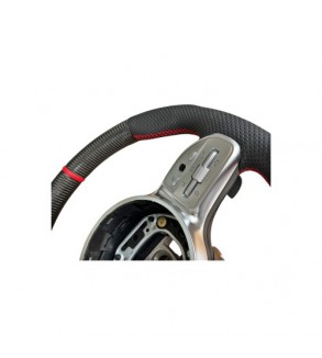 Volan sport piele si carbon  compatibil cu modelele Mercedes  2011-2021 Produs compatibil - nu este OEM Cod: OCH-08