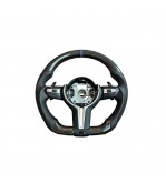 Volan sport piele si carbon compatibil cu modelele BMW Seria 5  F10,F11,F07 Seria 6 F06,F12,F13 Seria 7 F01,F02 Cod: OCH-06