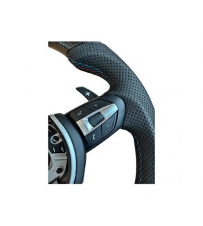 Volan sport piele si carbon compatibil cu modelele BMW Seria 5  F10,F11,F07 Seria 6 F06,F12,F13 Seria 7 F01,F02 Cod: OCH-06