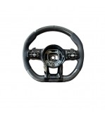 Volan sport piele perforata si carbon compatibil cu modelele Mercedes  2010-2021  Produs compatibil - nu este OEM Cod: OCH-14