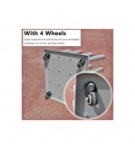 Stand de depozitare pentru role folie-autocolant, capacitate 16 role, dimensiune 57x57cm Cod: DP-1657