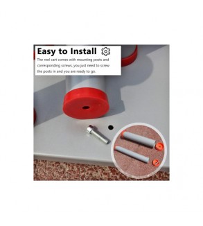Stand de depozitare pentru role folie-autocolant, capacitate 16 role, dimensiune 45x45cm Cod: DP-1645