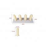 Stand de depozitare pentru role folie-autocolant, capacitate 4 role, dimensiune 19x60cm Cod: STD-4R