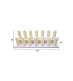 Stand de depozitare pentru role folie-autocolant, capacitate 14 role, dimensiune 30x100cm Cod: STD-14R