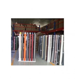 Stand de depozitare pentru role folie-autocolant, capacitate 14 role, dimensiune 30x100cm Cod: STD-14R