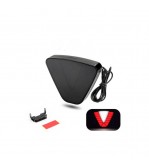 Lampa pozitie si stop frana LED F1  Lumina neon Rosu si Alb cu joc de lumini  12V Cod:  ZC-METR2