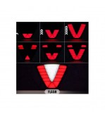 Lampa pozitie si stop frana LED F1  Lumina neon Rosu si Alb cu joc de lumini  12V Cod:  ZC-METR2