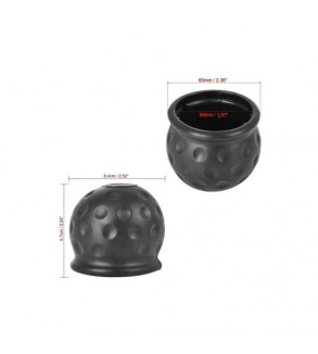 Capac pentru carlig remorcare din cauciu, tip minge   Ã˜ 50mm Cod: CH12115