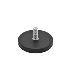 Magnet M6 cu tija si filet exterior  Ã˜ 88mm Cod: D88-M6