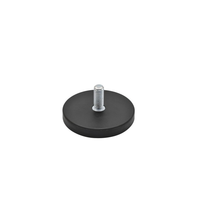 Magnet M6 cu tija si filet exterior  Ã˜ 88mm Cod: D88-M6