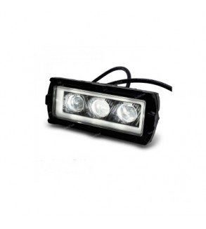 Proiector LED cu angel eyes  DRL alb  1000lm Cod: ZC-3WYB