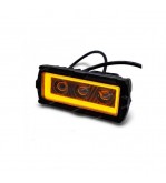 Proiector LED cu angel eyes  DRL alb  1000lm Cod: ZC-3WYB