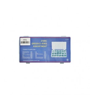 Trusa O-ring verde 270 piese pentru sistem de aer conditionat Cod: DISMW56