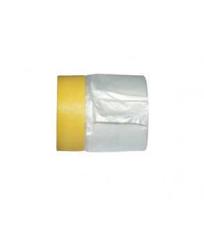 Folie mascare auto cu banda adeziva 25m Breckner Germany Cod: BK79219