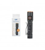 Lanterna PNI Adventure F650 cu LED 20W, 2000lm, din aluminiu, IPX6, acumulator inclus, incarcare prin USB tip C