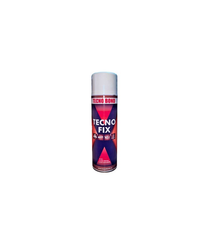 Spray adeziv de contact termorezistent 110Â° pentru tapiterie  500ml TecnoFix