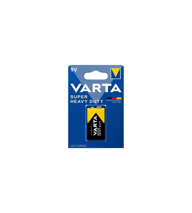 Baterie Varta Super Heavy Duty, 6F22 Cod: 556427