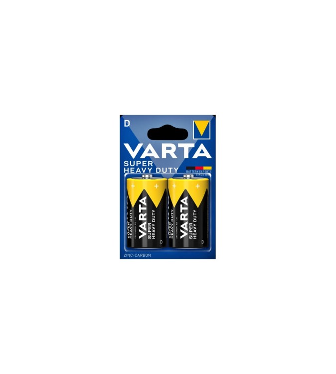 Baterie Varta Super Heavy Duty R20 - D 1.5V Zinc-Carbon   Cod: 556342