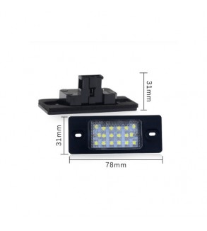 Lampa LED numar  compatibila Audi  Cod: 7312