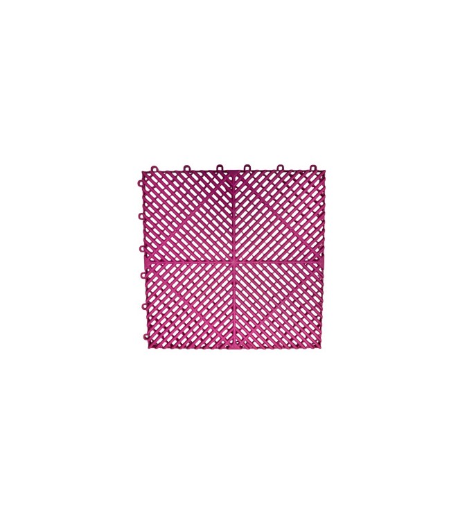 Pardoseala modulara ventilata  40x40x1,8cm  Culoare Magenta  Cod: PM10032