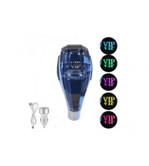 Ornament schimbator viteza cristal design universal cu LED si baterie reincarcabila  Cod: ZC-VIP1