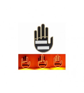 Panou LED tip mana, programabil, cu afisaje personalizabile controlate din telecomanda Cod: FS-1805