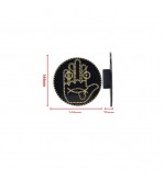 Panou LED tip emoticon zambaret , programabil, cu afisaje personalizabile controlate din telecomanda 12 gesturi Cod: FS-1804