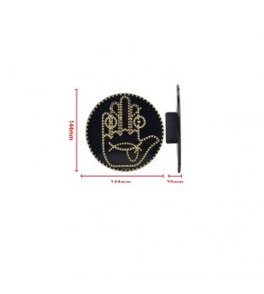 Panou LED tip emoticon zambaret , programabil, cu afisaje personalizabile controlate din telecomanda 12 gesturi Cod: FS-1804