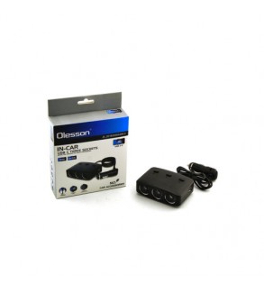 Prelungitor bricheta cu voltmetru si USB Cod: 1679