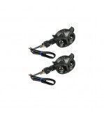 Semnalizare moto 12V cu functie de lumina de zi alba si semnalizare galbena Cod: ZC-MOTOY