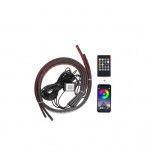 Kit banda  LED RGB Digital cu aplicatie BTT sub masina 12V Cod: ZC06