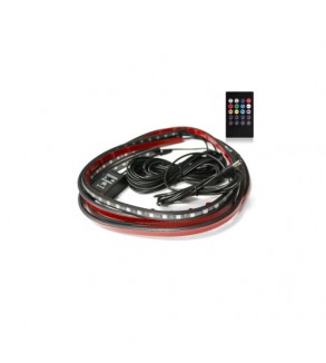 Kit banda  LED RGB Digital cu aplicatie BTT sub masina 12V Cod: ZC06
