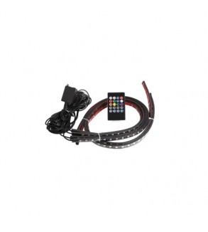 Kit banda  LED RGB Digital cu aplicatie BTT sub masina 12V Cod: ZC06