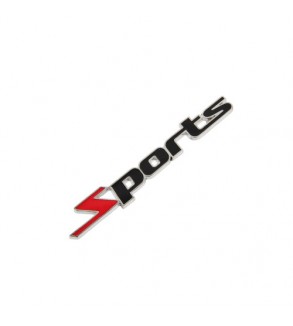 Emblema Sports culoare negru - rosu Cod: SPORTS