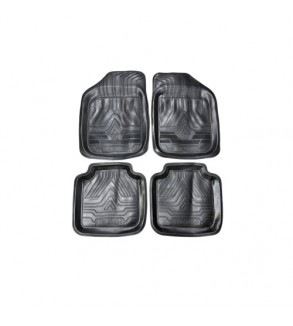 Covoare cauciuc auto interior tip tavita 5 piese  Cod: KNG-100696