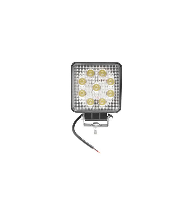 Proiector 9 LED-uri 10-60V 27W unghi de radiere 60 patrat Cod: BK69005 Proiector 9 LED-uri 10-60V 27W unghi de radiere 60 patrat Cod: BK69005