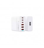 Incarcator retea cu cablaj 1.5m XO 75W ,6 USB 3USB-A - 3USB-C Cod: XO-L133