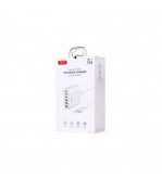 Incarcator retea cu cablaj 1.5m XO 75W ,6 USB 3USB-A - 3USB-C Cod: XO-L133