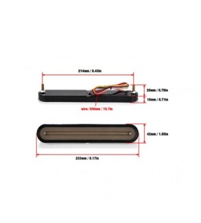 Set lampi Led 3 functii semnalizare dinamica , pozitie, stop frana Cod: HH-LMP01