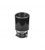 Ornament toba cu carcasa din carbon lucios  Cod: O89-63L