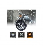 Proiector LED  cu lumina de zi  alba si galbena Led35-440 W, Combo ,12-24V Cod: HH-3-30