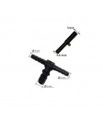 Teu stropgel negru diametru 5mm Cod: ART05106